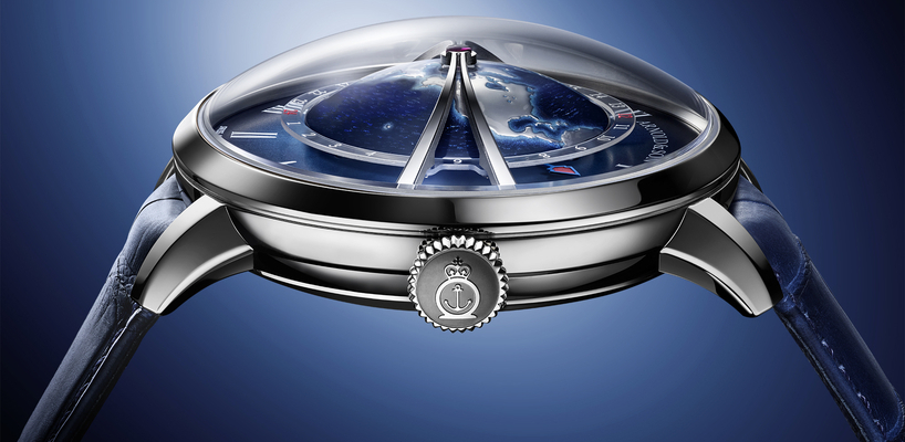 Arnold & Son Globetrotter Steel Opaline and Blue Watches Review