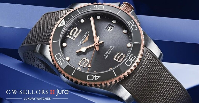 Unboxing the STUNNING Longines Hydroconquest Two-Tone Rose Gold